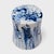 Contemporary Chinese Drip Blue & White Cloud Garden Stool For Sale - Image 3 of 6