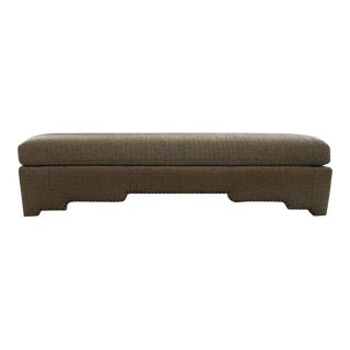 Custom Stewart Furniture Design Upholstered Bench For Sale