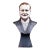 Antique English Chalkware Mannequin Hat Display Bust c.1880-1930 For Sale