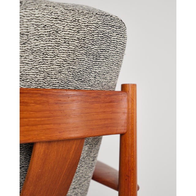 Teak Armchair by Grete Jalk for France & Søn, Denmark, 1950s For Sale - Image 15 of 18