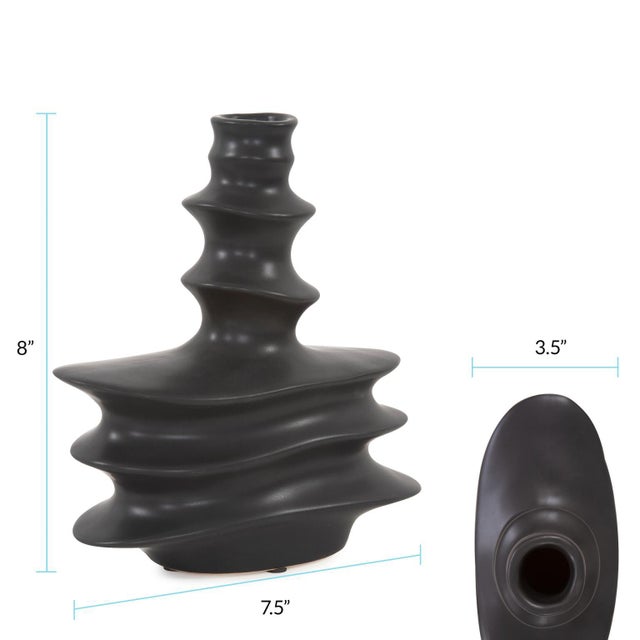Cairn Abstract Vase- Short For Sale - Image 10 of 11