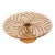 Art Deco Amber Cake Plate from Val Saint Lambert, 1930s For Sale - Image 3 of 14