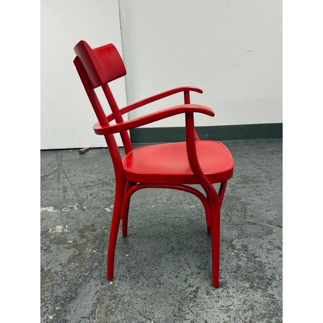 Hermann Czech for Gebrüder Thonet Czech Armchair For Sale In San Francisco - Image 6 of 12