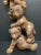 Figurative Vintage Carved Solid Wood Three Acrobatic Teddy Bear Sculpture For Sale - Image 3 of 11