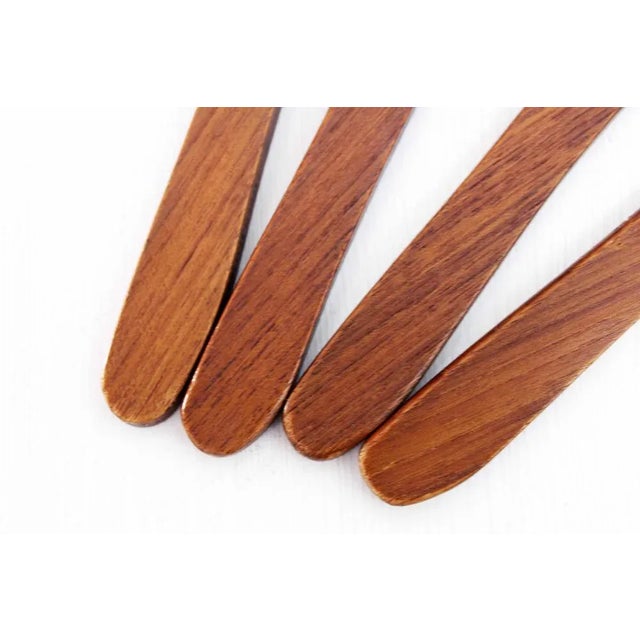 Scandinavian Hanger Set, 1960s, Set of 4 For Sale - Image 3 of 10