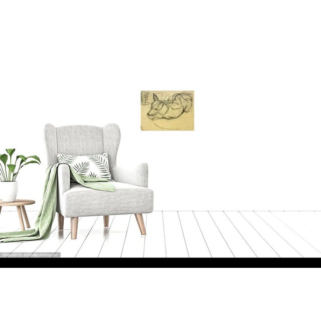 Dog Sketch - by Martha Holden For Sale - Image 4 of 6