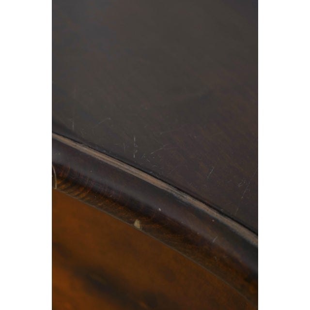 Baker Milling Road Continental Serpentine Console Table For Sale - Image 12 of 18