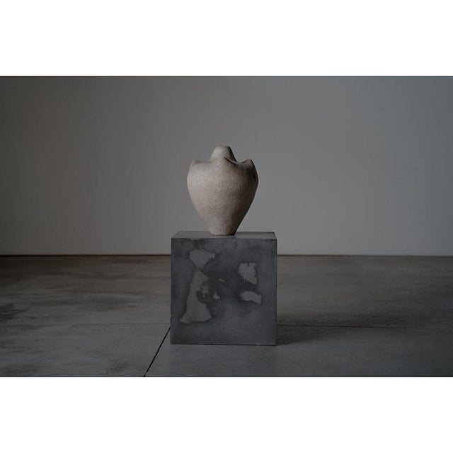 Vintage French Sculptural Vase, 1970s For Sale - Image 6 of 9