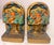 Large Pair Antique j.b. Hirsch Patinated Bronze Clad Fruit Baskets Bookends For Sale In New York - Image 6 of 12