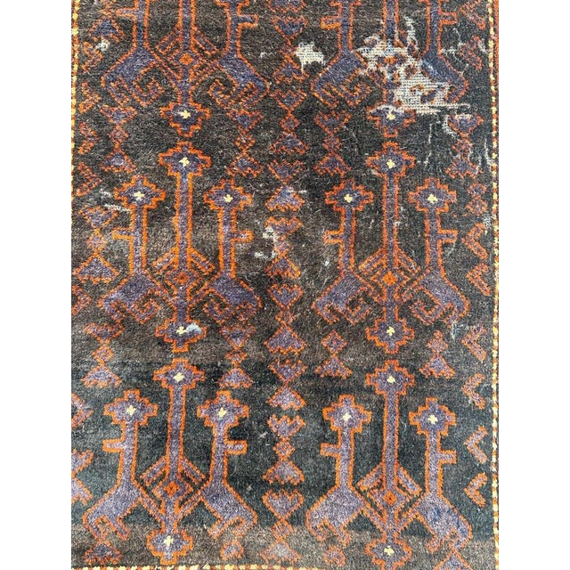 1940s Vintage Tribal Baluch Rug from Bobyrugs, 1940s For Sale - Image 5 of 14