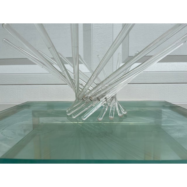 Mid-Century Modern Mid-Century Vintage Lucite Fruit Bowl For Sale - Image 3 of 7