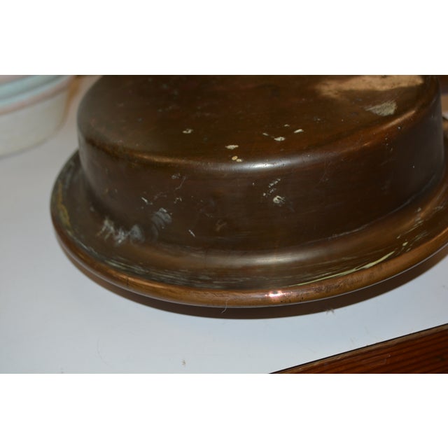 Antique Copper & Wood Long Handled Bed Warmer Pan - Signed T. Hale & Co - England For Sale - Image 6 of 18