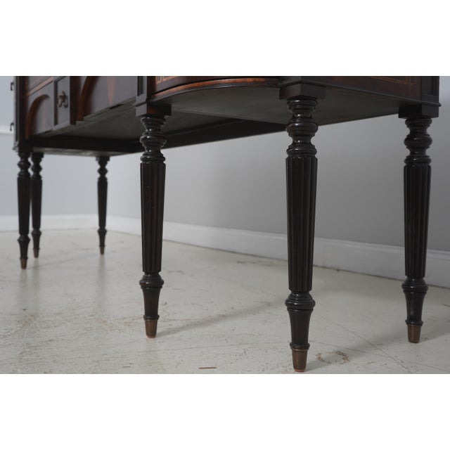 Maitland Smith Inlaid Mahogany Sheraton Sideboard For Sale - Image 9 of 18