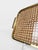 Mid-Century Modern Acrylic Glass, Brass and Cane Webbing Tray in the style of Christian Dior, 1970s For Sale - Image 14 of 18