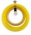 Yellow Eclisse Hanging Lamp by Nason for Mazzega For Sale - Image 9 of 9