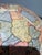 Metal Eureka Masterpiece Collection Vintage World Globe on Iron Stand by George F. Cram Co. For Sale - Image 7 of 9