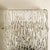 Kalmar Textured Rock Wave Glass Wall Light attributed to J.T. Kalmar, Austria, 1960s For Sale - Image 4 of 14