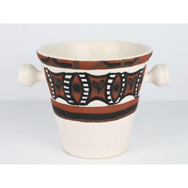 Ceramic Les Argonautes Vase by Isabelle Ferlay and Frédérique Bourguet for Vallauris, 1950 For Sale - Image 13 of 13