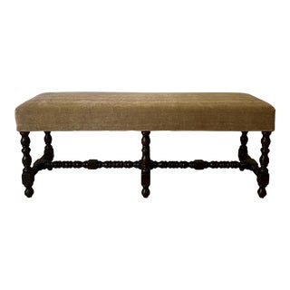 19th Century European Bench For Sale