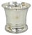 Vintage English Regency Soldered Silver Plated Fluted Champagne Chiller Bucket For Sale