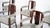 Art Deco Style Armchairs, Set of 8 For Sale - Image 3 of 11