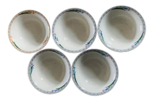 90's Fleur by Rorstrand Sweden Cereal / Salad Bowls S-5