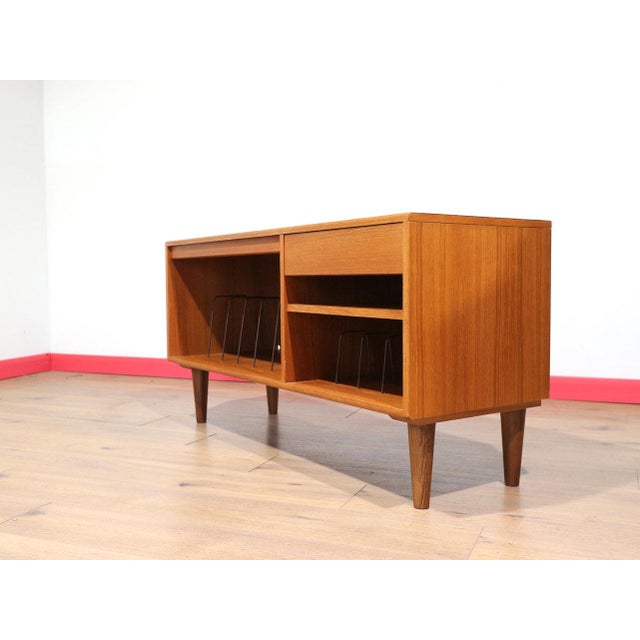 A beautiful media cabinet made by renowned British furniture maker G Plan, this Mid Century Modern Vintage Teak Media...