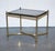 1960s Hollywood Regency French Brass & Smoked Glass Coffee Table, 1960s For Sale - Image 5 of 17