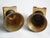 Metal Vintage Art Deco Vases with Marble, 1930s, Set of 2 For Sale - Image 7 of 9