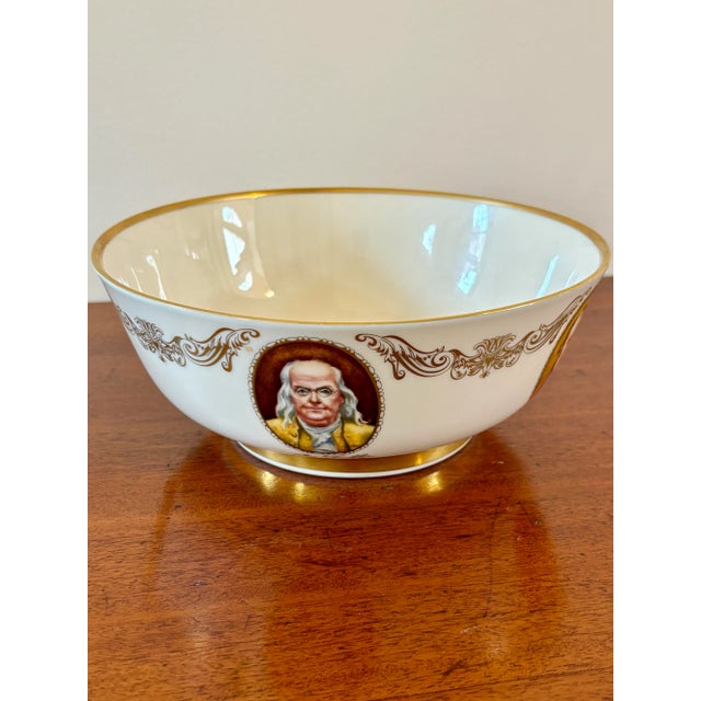 American Lenox Bicentennial Commemorative “The Patriots Bowl”, 1976 For Sale - Image 3 of 6