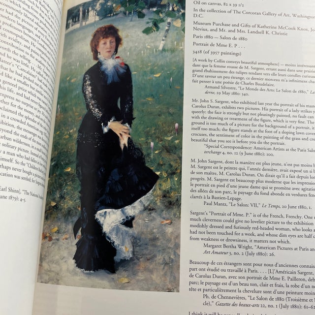 1990s 1997 Uncanny Spectacle John Singer Sargent Book For Sale - Image 5 of 9