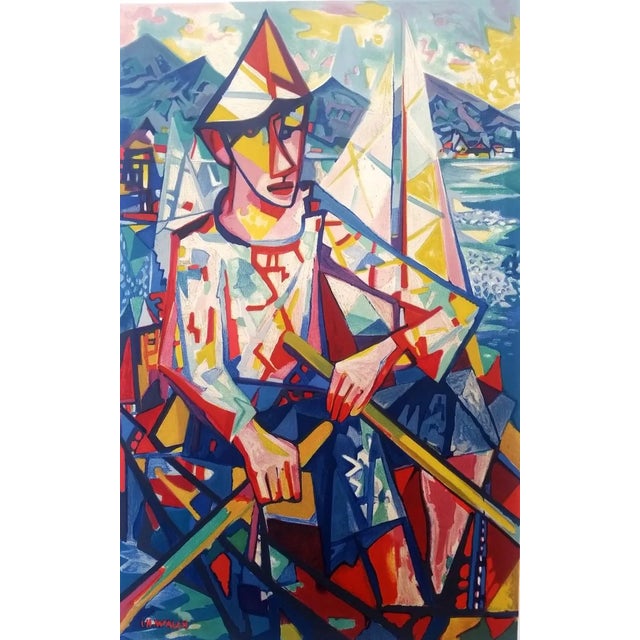 Charles Walch, The Harlequin, 1969, Lithograph For Sale