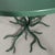 Organic Tree Form Metal Table Hand Painted Green For Sale In Tampa - Image 6 of 10
