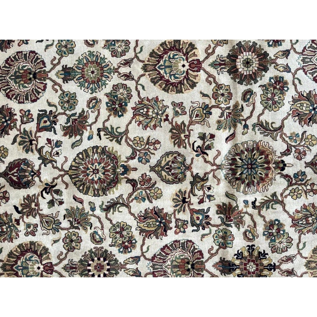 Indo Tabriz , 9' X 12' For Sale In New York - Image 6 of 8