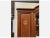 Antique Art Nouveau Wardrobe in Oak, 1910 For Sale - Image 3 of 11