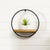 Add style and functionality to your wall with this eye-catching Circle Shelf. Crafted from durable wood and iron, its...