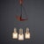 Three-Light Pendant Lamp, 1960s For Sale - Image 10 of 10
