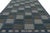 Rug & Kilim Rug & Kilim’s Scandinavian Rug in Blue and Brown Geometric Patterns For Sale - Image 4 of 7