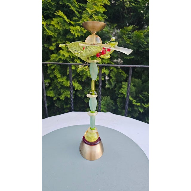 Vintage Candlestick by Orna Lalo, 1970s For Sale - Image 9 of 9