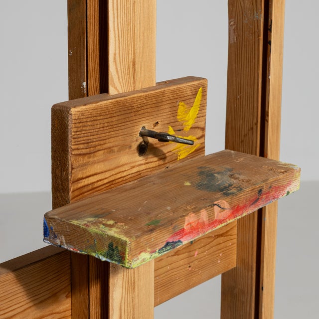 19th Century French Wooden Artist’s Easel For Sale - Image 4 of 13