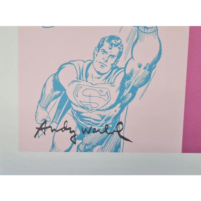 Andy Warhol After Andy Warhol, Superman, 1980s, Lithograph For Sale - Image 4 of 9