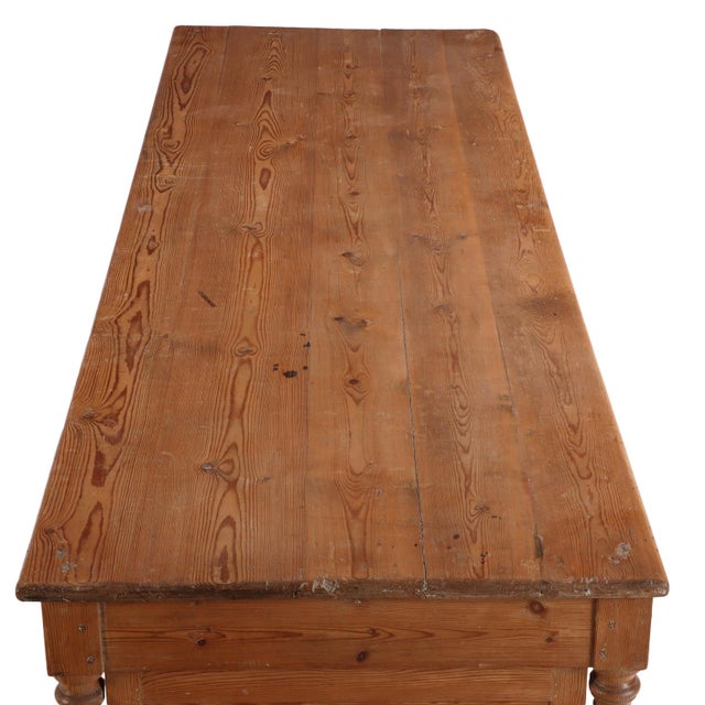 French Provincial French Draper’s Table, C. 1890 For Sale - Image 3 of 5
