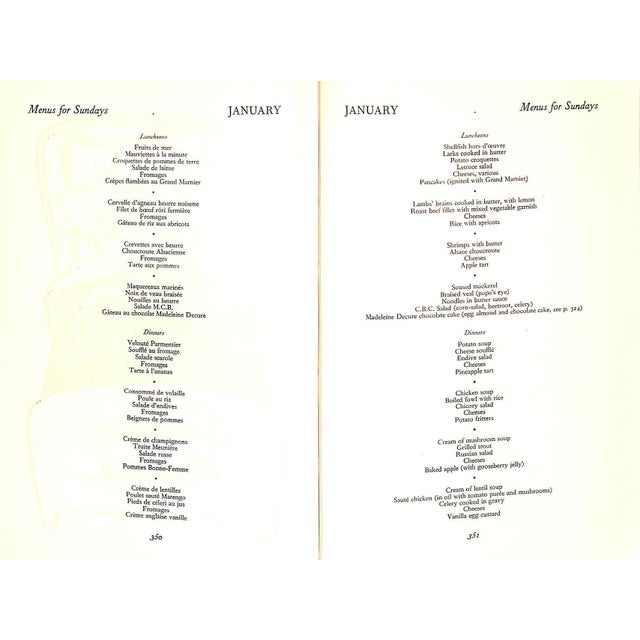 "Real French Cooking: With Outstanding Recipes From Other Countries" 1956 Savarin For Sale - Image 10 of 12