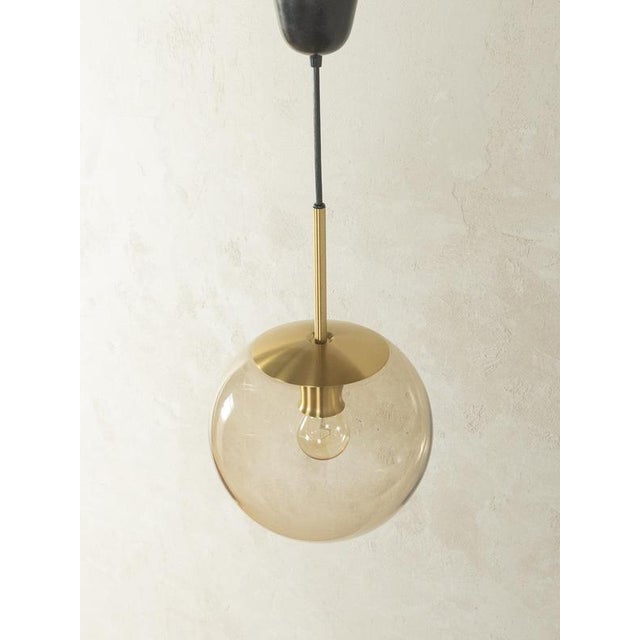 Globe Ceiling Lamp from Peill & Putzler, 1950s For Sale - Image 4 of 7