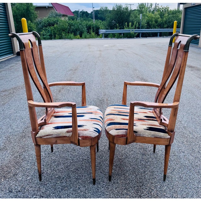 Vintage 1960s Dining Table & 6 Chairs by William Clingman for J. L. Metz Furniture Co For Sale - Image 11 of 12