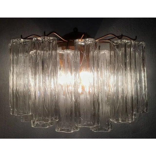 Murano Glass Tronchi Sconce, 1970s For Sale - Image 9 of 18