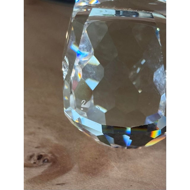Vintage Swarovski Crystal Polar Bear Figurine For Sale - Image 9 of 9