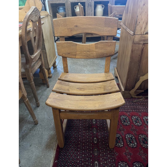 Scandinavian Style Dining Chairs - Set of 4 For Sale - Image 4 of 7