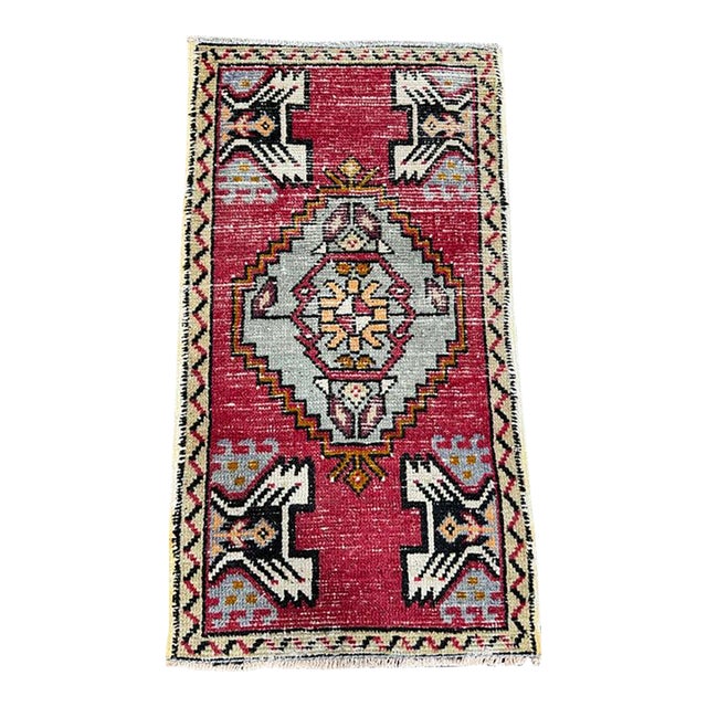 Turkish Yastik Rug 1'8" x 3' For Sale