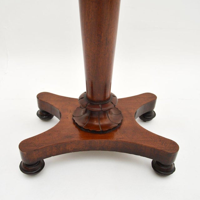 William IV Occasional Side Table, 1830s For Sale - Image 10 of 11